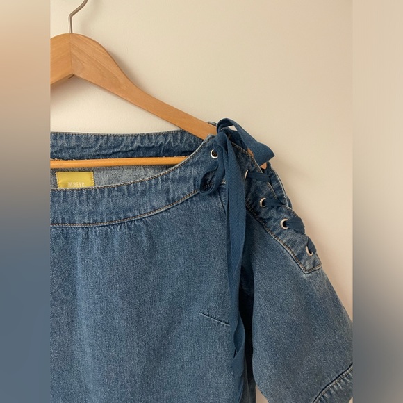 Maeve Anthropologie Mini Dress! 🩵 - Picture 5 of 8